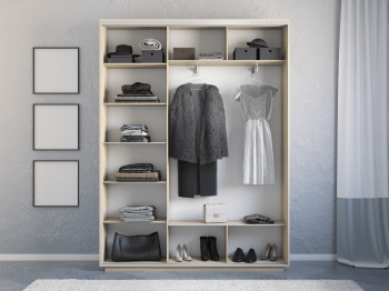 Шкаф-купе Экспресс 3-х дверный Фотопечать Шелк Стекла 240х45х240