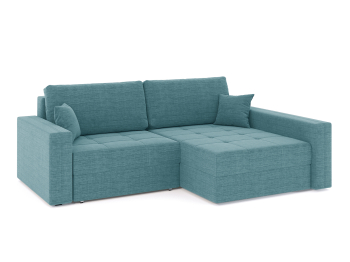 Диван-кровать угловой Брест 2 секции еврокнижка, рогожка