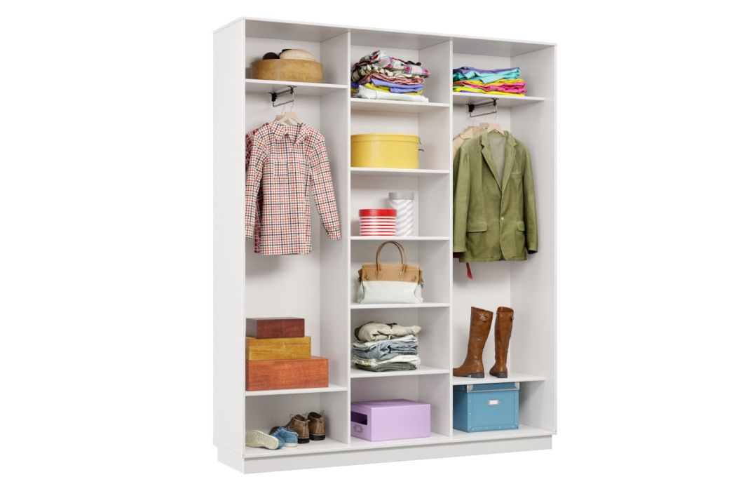 Шкафы-купе, Шкаф-купе Премьер 27 (14;14;14) трёхдверный