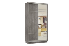 Шкафы-купе 2-х дверные, Шкаф-купе Премьер Лайт МИНИ 02 (08;11) двухдверный