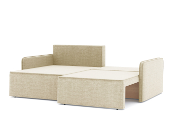Диван-кровать угловой еврокнижка Блюм, рогожка Люкс