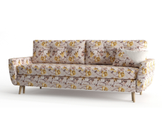 Диваны с ящиком для белья, Диван-кровать Норфолк, независимый пружинный блок, велюр