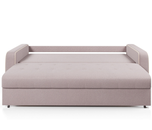 Диван-кровать прямой Атланта с кантом еврокнижка,велюр