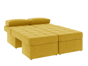 Диван-кровать угловой Оливер еврокнижка-трансформер, рогожка