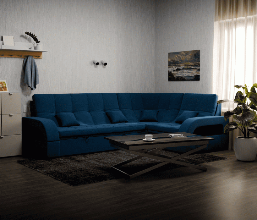 Диваны модульные, Модульный диван Майами-3,венеция,велюр