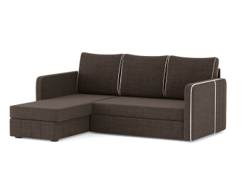 Диван-кровать угловой Cлим дельфин, рогожка