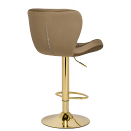 Барный стул Porch golden(велюр)