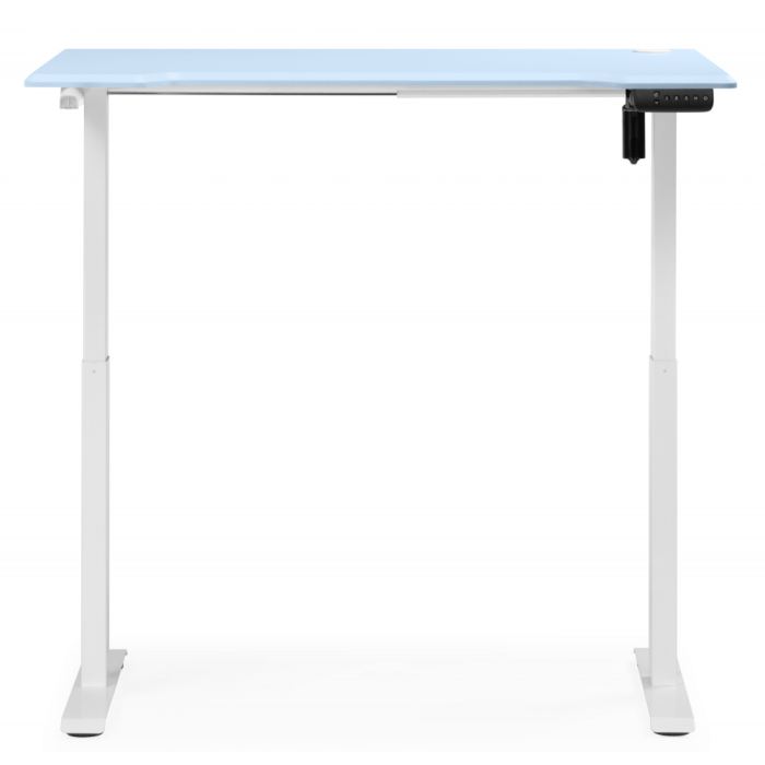 Прямые компьютерные столы, Компьютерный стол Маркос (белый)