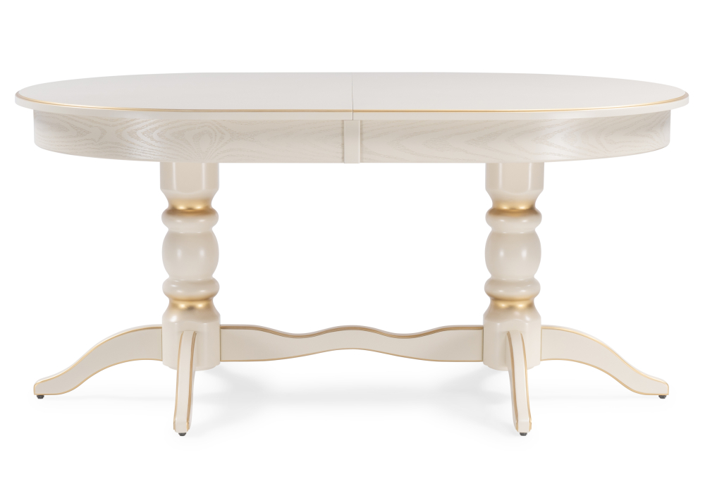 Обеденные столы, Стол деревянный Дейвер 160(220)х100 (золото)