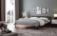 Кровати 160 см, Металлическая кровать Мета 1600 х 2000