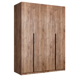 Шкаф складной Е1 Локер ("Гармошка") 162х52.5х220 см, с модулем