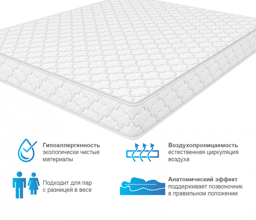 Другие размеры, Матрас Соня Матрасова Оливия (Jacgard) 120х200 см