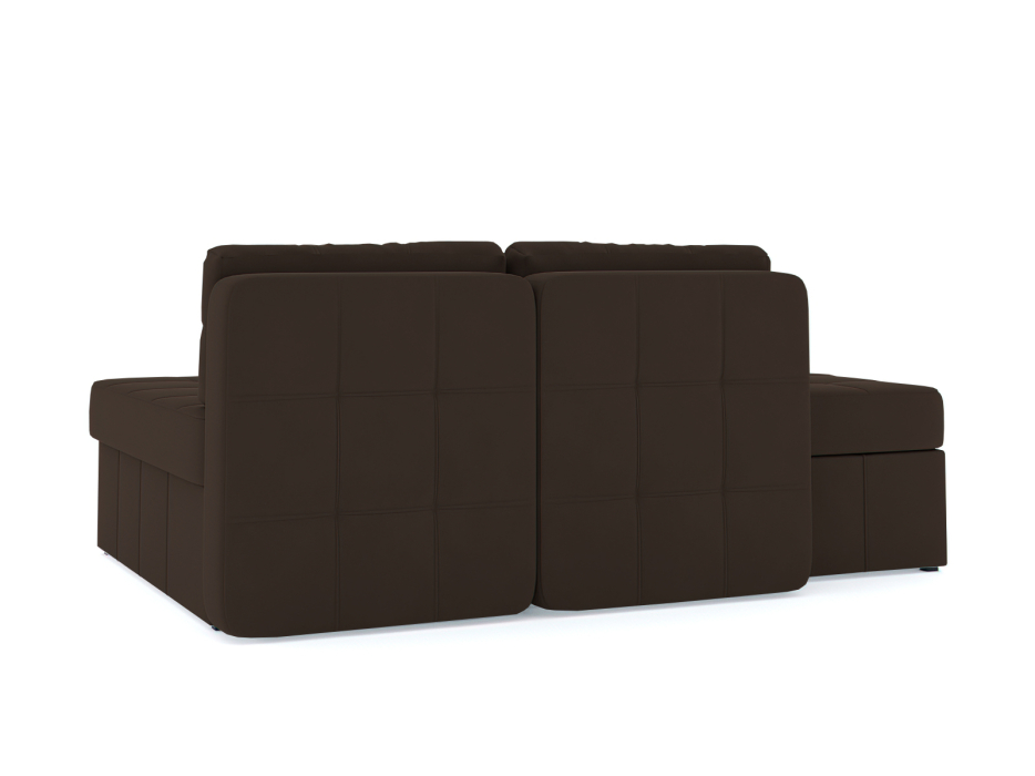 Диваны угловые в гостиную, Диван-кровать угловой Оливер Люкс еврокнижка-трансформер, велюр