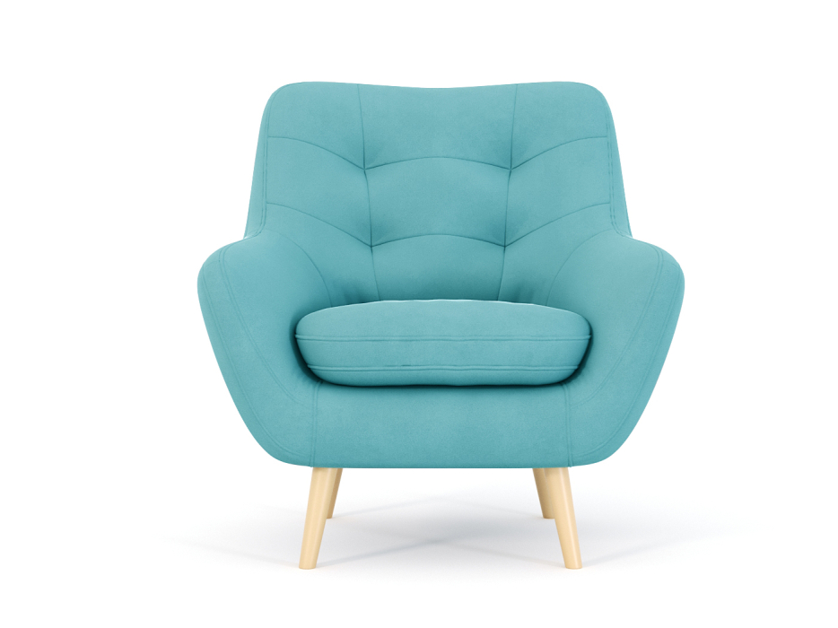 Гостиная, Кресло для отдыха Бари, велюр