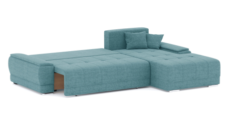 Диван-кровать угловой Нордвикс ПБ, рогожка