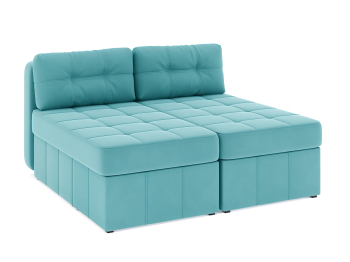 Диван-кровать угловой Оливер Люкс еврокнижка-трансформер, велюр