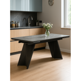 Керамический стол Вейв new 140(200)х80