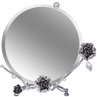 Зеркала в спальню, Настольное зеркало Роза Прованса Баркароле
