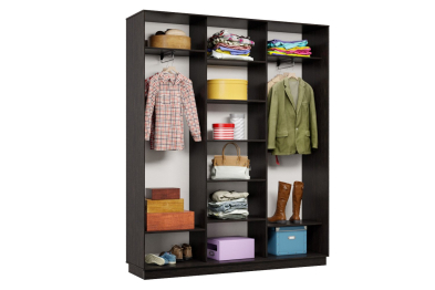 Шкаф-купе Премьер Лайт 27 (08;08;08) трехдверный