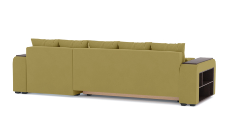 Диван-кровать угловой Дубай еврокнижка, велюр