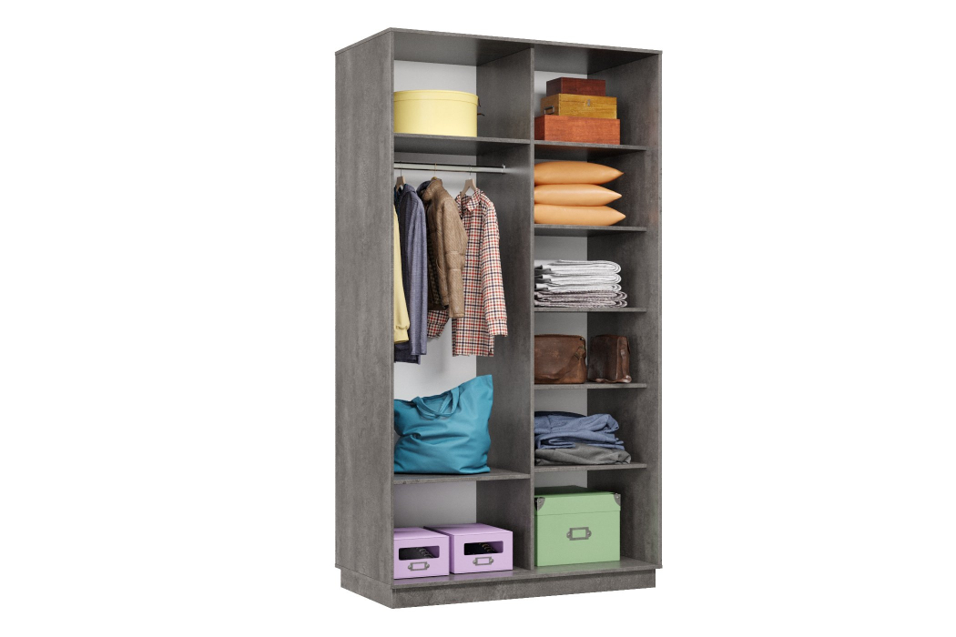 Шкафы-купе 2-х дверные, Шкаф-купе Премьер МИНИ 04 (01РБ;01РБ) фасады ромб белый/двухдверный/Профиль чёрный муар