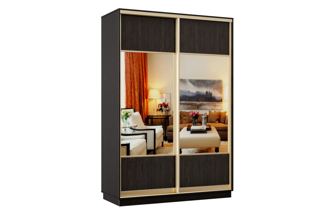 Шкафы-купе, Шкаф-купе Премьер 02 Венге
