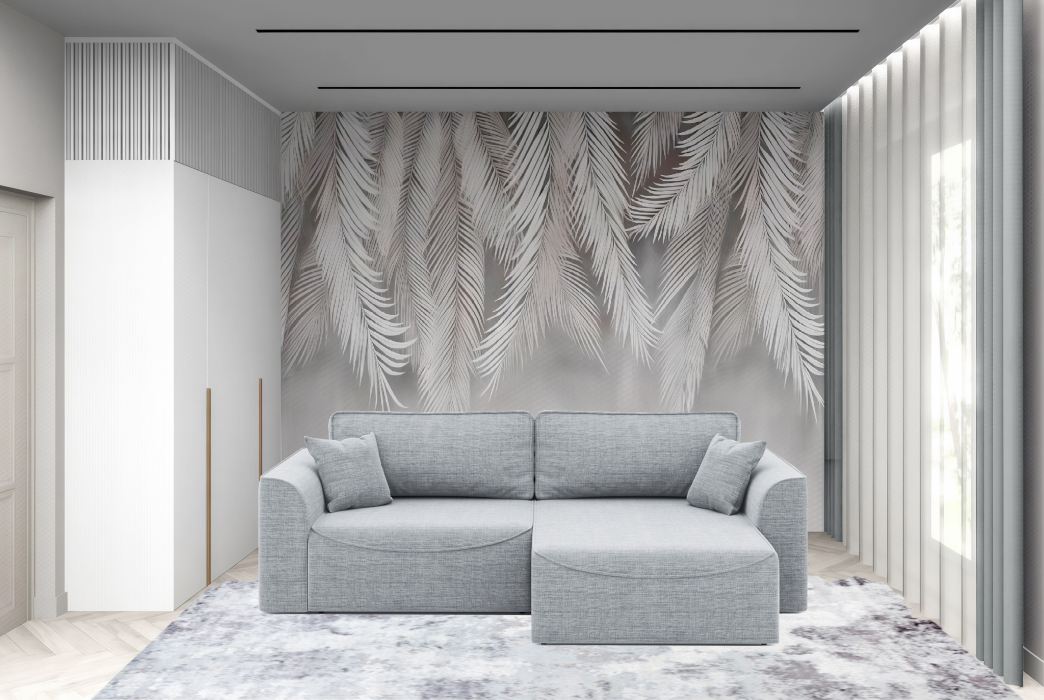 Мягкая мебель, Диван-кровать угловой Рафаэль еврокнижка НПБ, рогожка Люкс