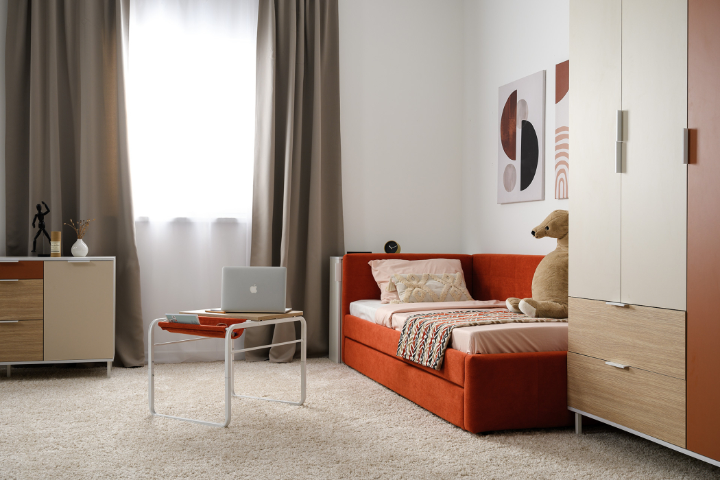 Кровати одноярусные, Кровать одинарная Марвэл, терра