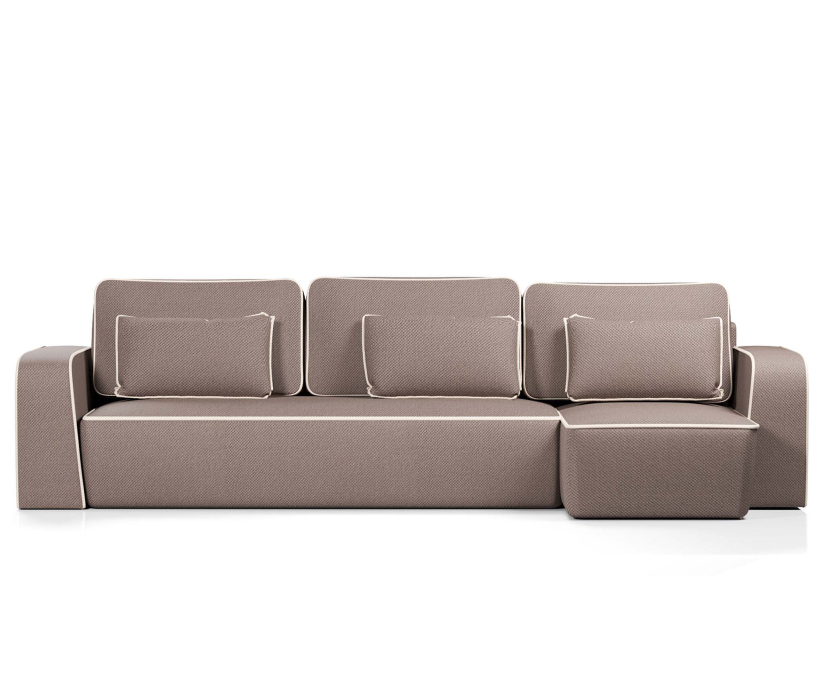 Диваны угловые в гостиную, Диван-кровать угловой Линда еврокнижка,велюр