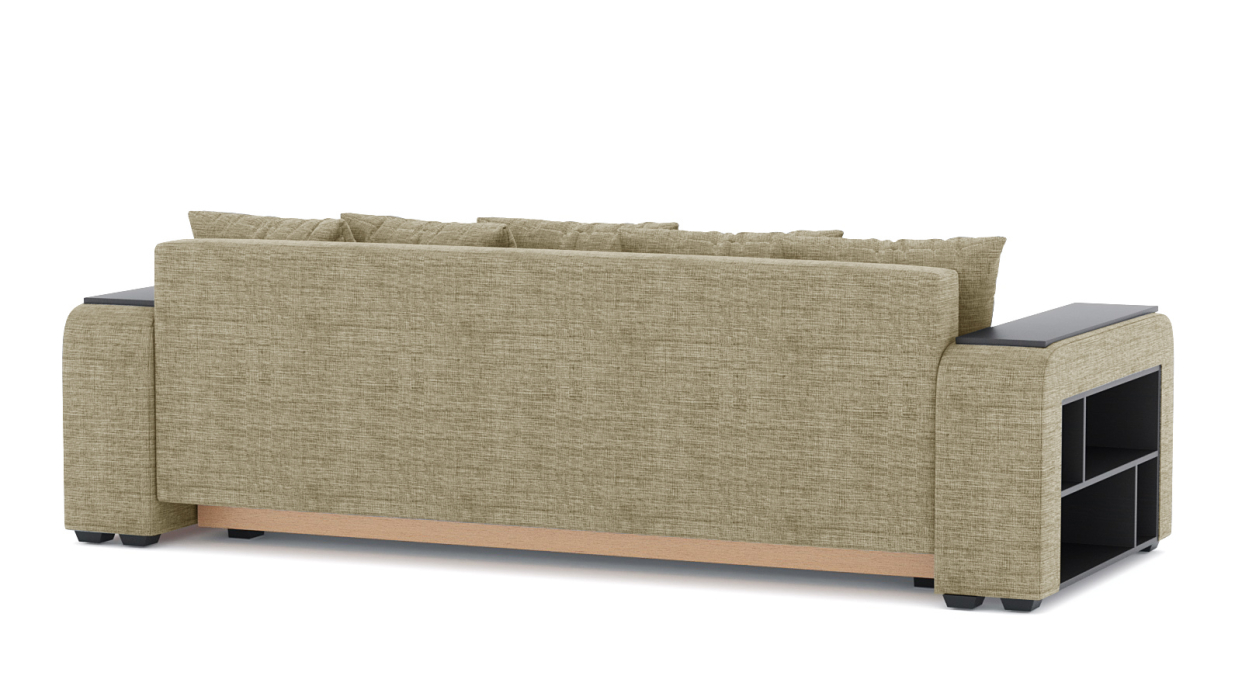 Диваны еврокнижки, Диван-кровать еврокнижка Дубай ПБ, рогожка