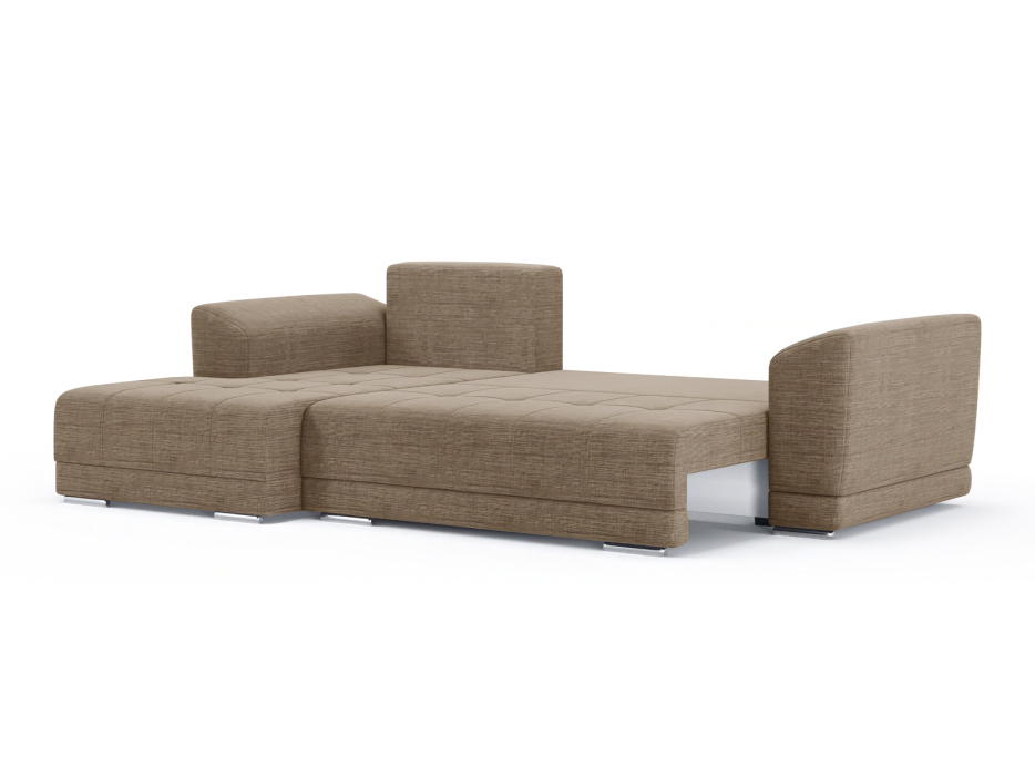 Диваны угловые в гостиную, Диван-кровать угловой Рентон еврокнижка, рогожка Люкс