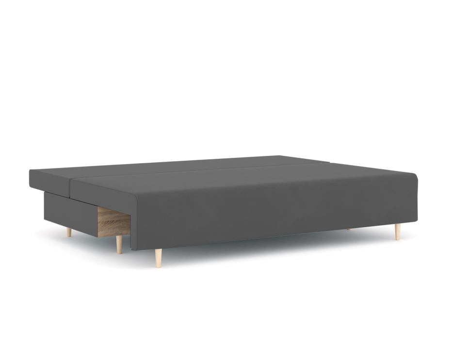 Диваны еврокнижки, Диван-кровать еврокнижка Смайл без подлокотников, велюр