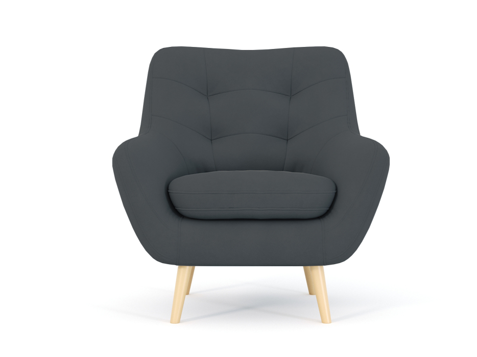 Гостиная, Кресло для отдыха Бари, велюр