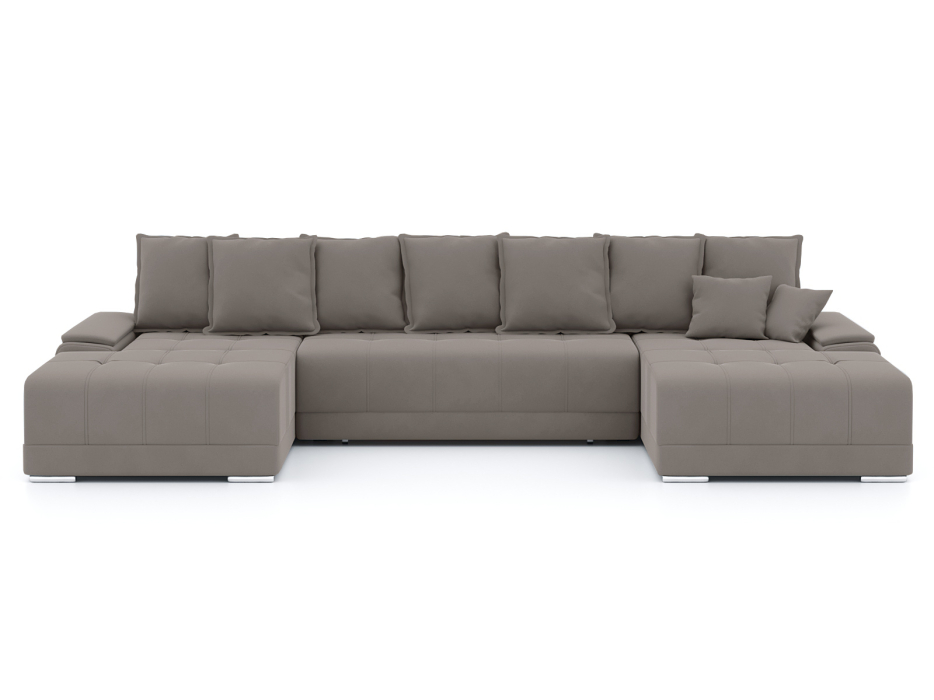 Гостиная, Диван-кровать П-образный Нордвикс, велюр