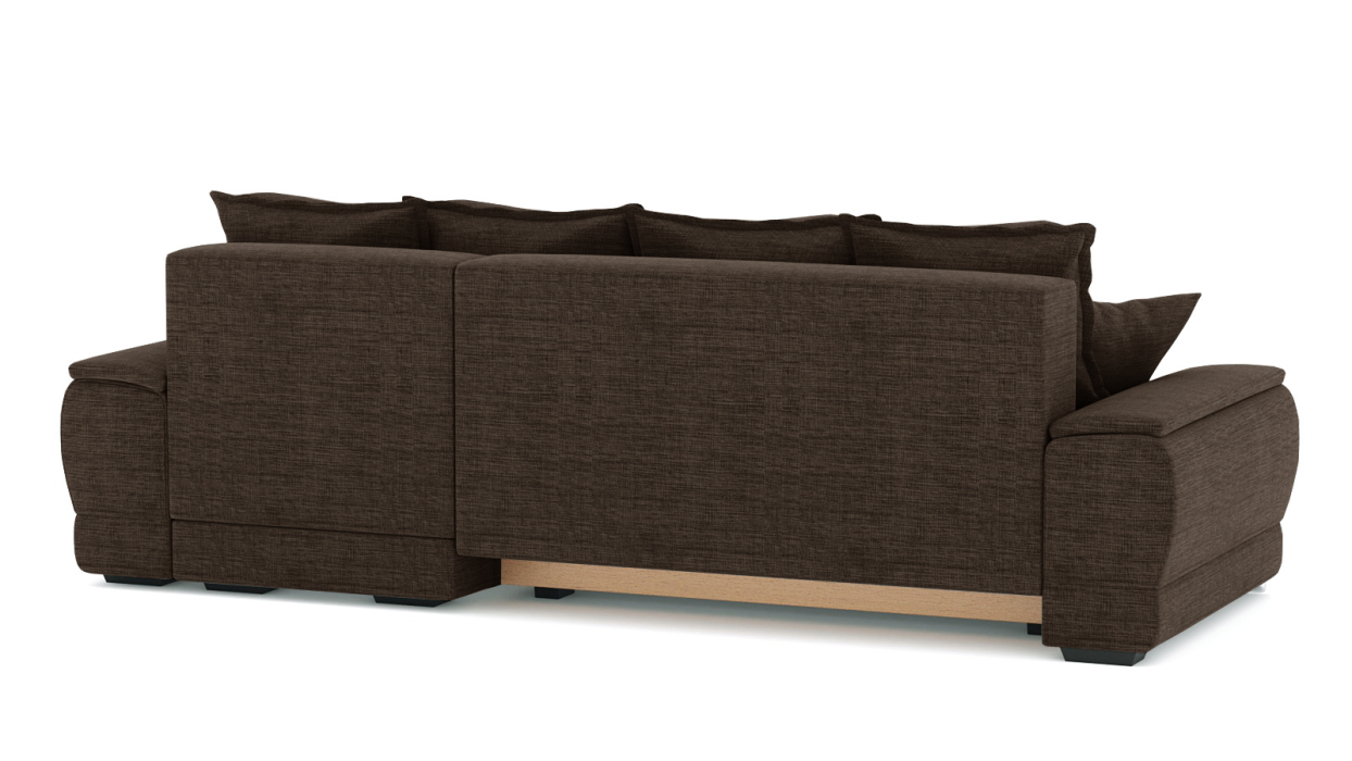 Гостиная, Диван-кровать угловой Нордвикс Мини, рогожка