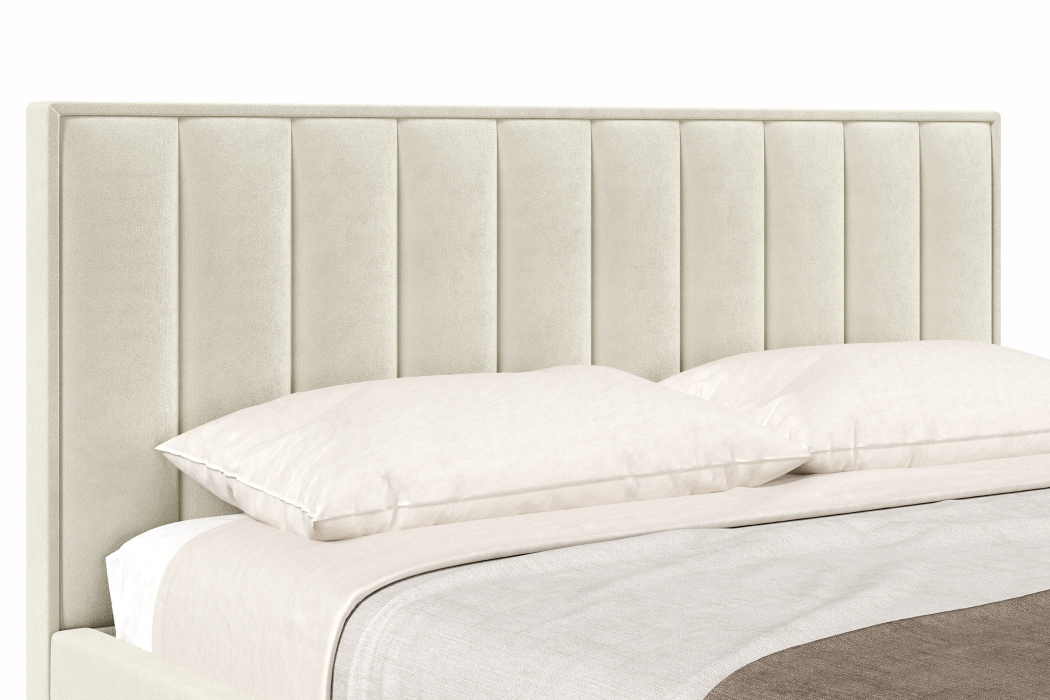 Мягкая кровать, Кровать Анкона 1800 с подъёмным механизмом, велюр