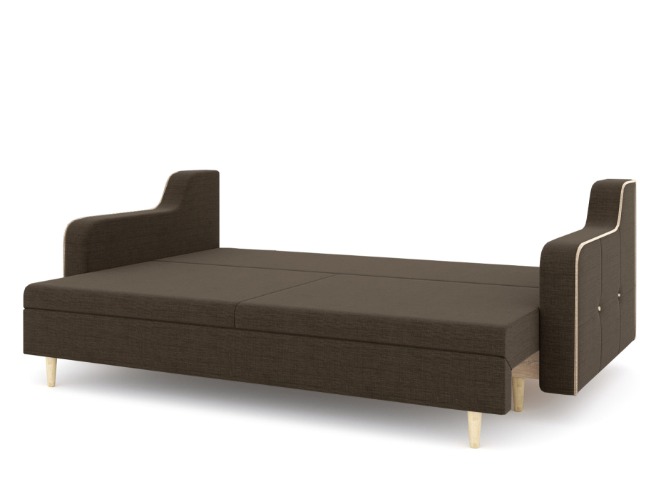 Диваны еврокнижки, Диван-кровать еврокнижка-пантограф Оникс, рогожка Люкс