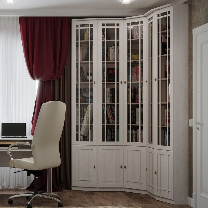 Шкафы пеналы, Модульная система Sherlock (модуль 311) Шкаф для книг Левый