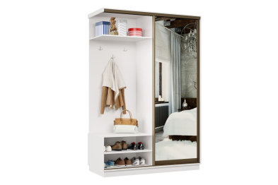 Прихожая-купе Премьер 01 Белый