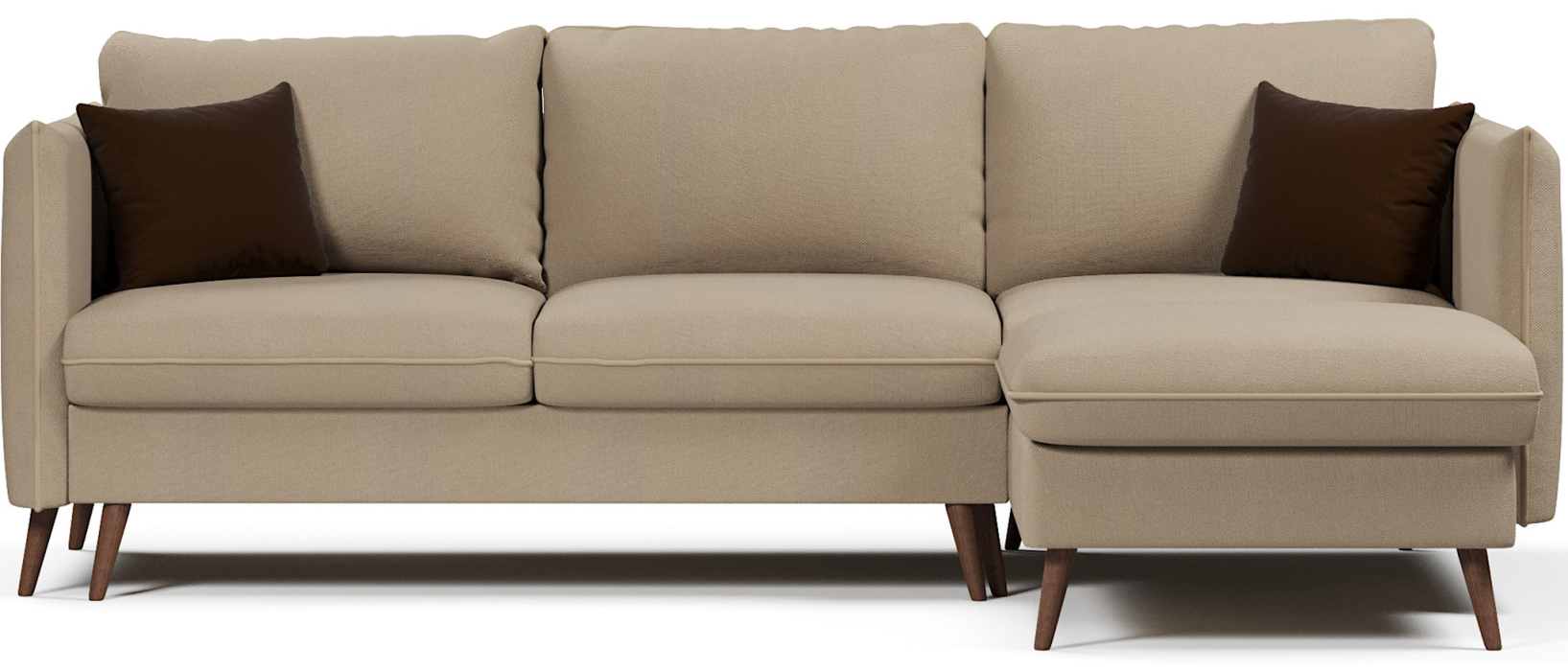 Диваны угловые, Диван угловой Пекин еврокнижка, велюр