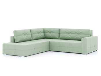 Диван-кровать угловой Леос НПБ, велюр