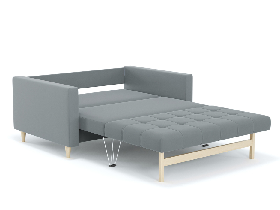 Диваны еврокнижки, Диван-кровать еврокнижка Квадро, велюр