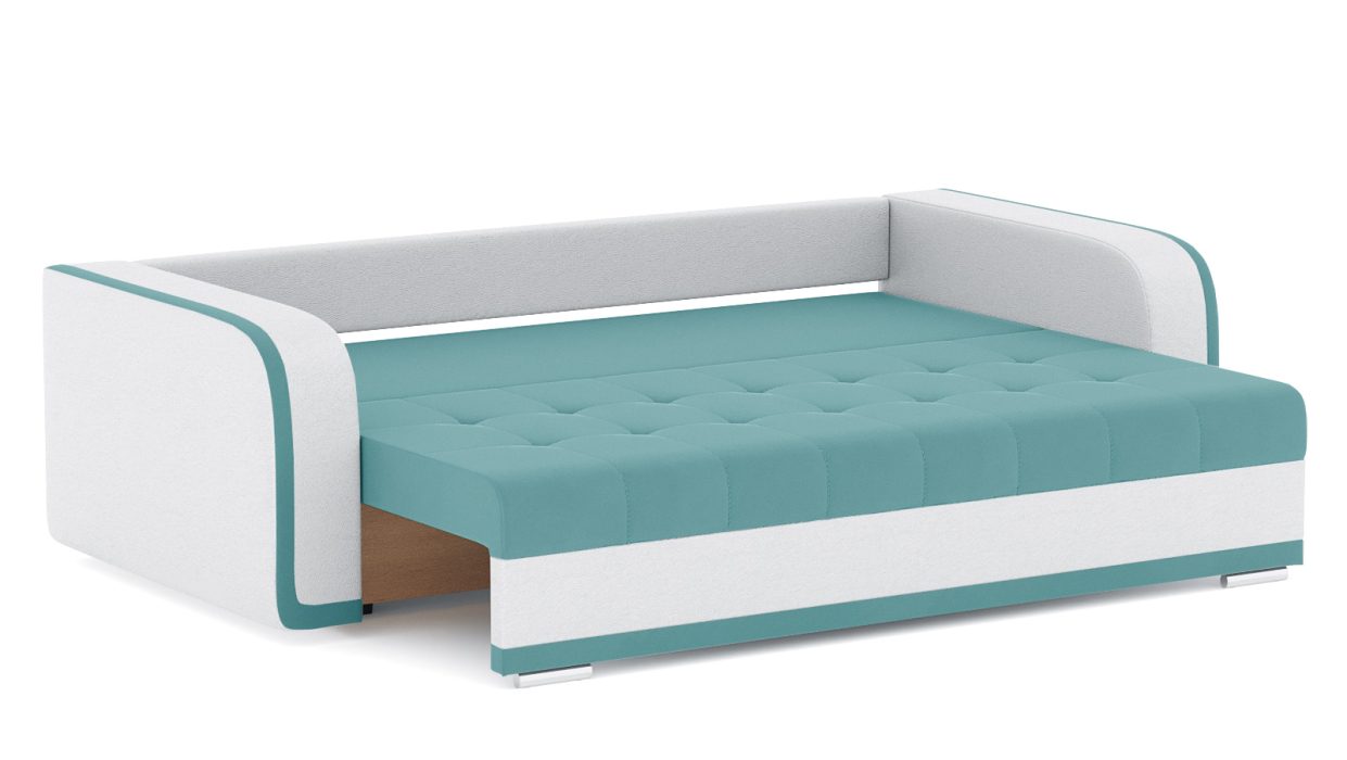 Диваны еврокнижки, Диван-кровать Генри еврокнижка, велюр+кож.зам