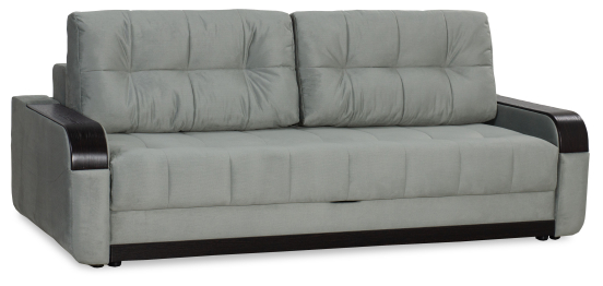 Прямой диван Татьяна 5 БД, еврокнижка, велюр