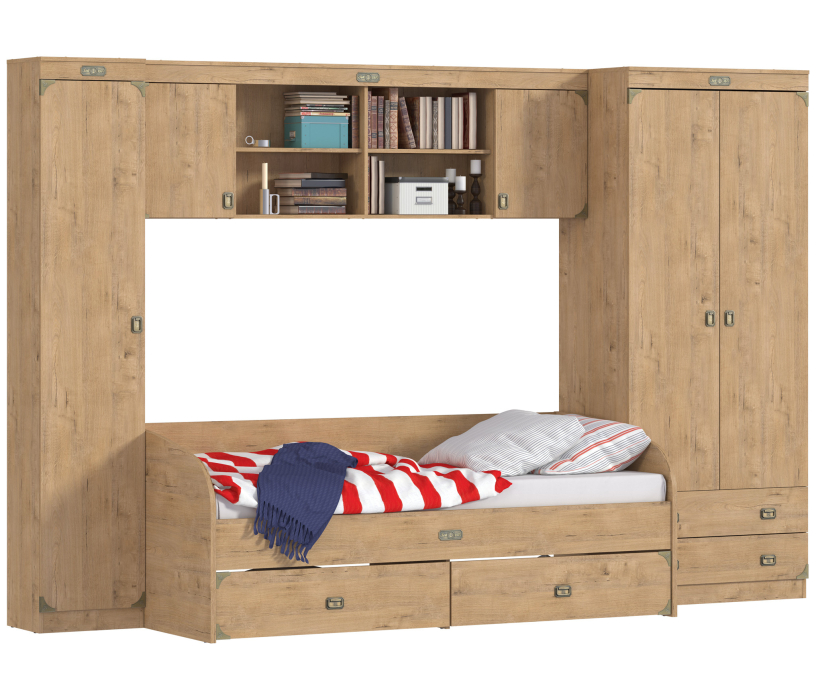 Для девочек, Фрегат набор с кроватью L-3380