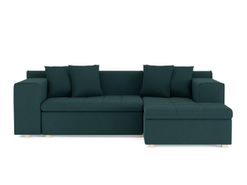 Диван угловой Чикаго без механизма, велюр