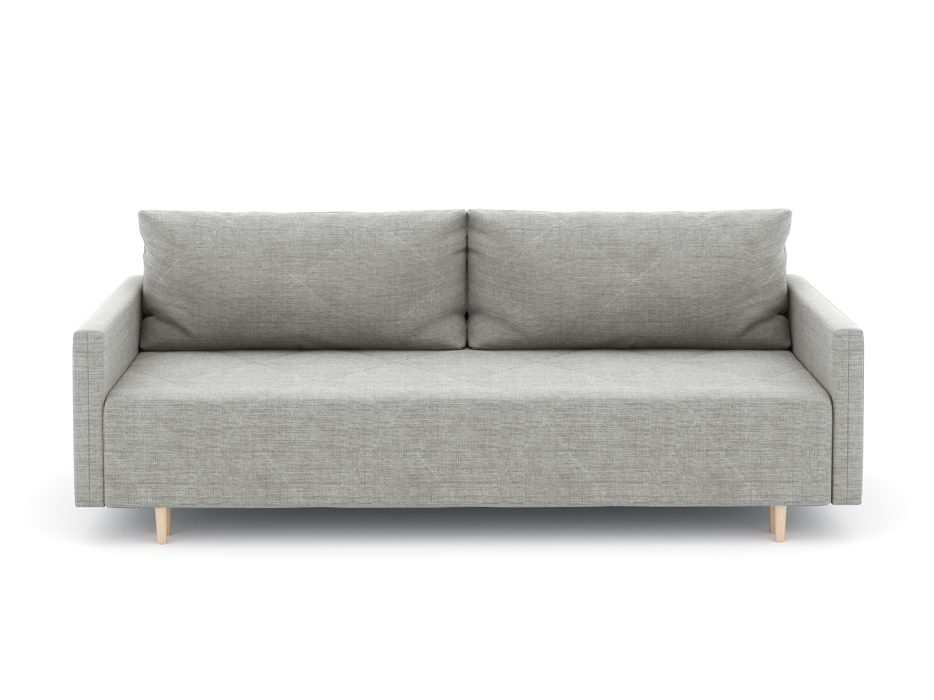 Диваны еврокнижки, Диван-кровать Милли с подлокотниками, рогожка Люкс