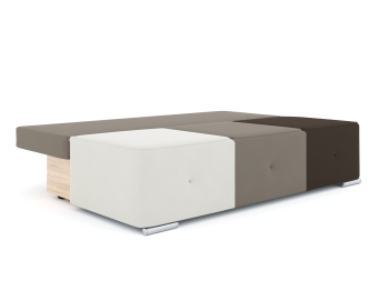 Диван-кровать еврокнижка Хавьер ПБ, велюр