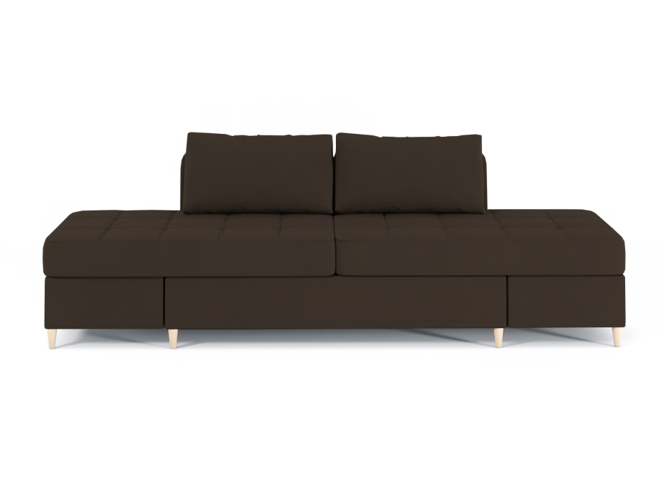 Диваны угловые в гостиную, Диван-кровать угловой Оливер 2 еврокнижка-трансформер, велюр