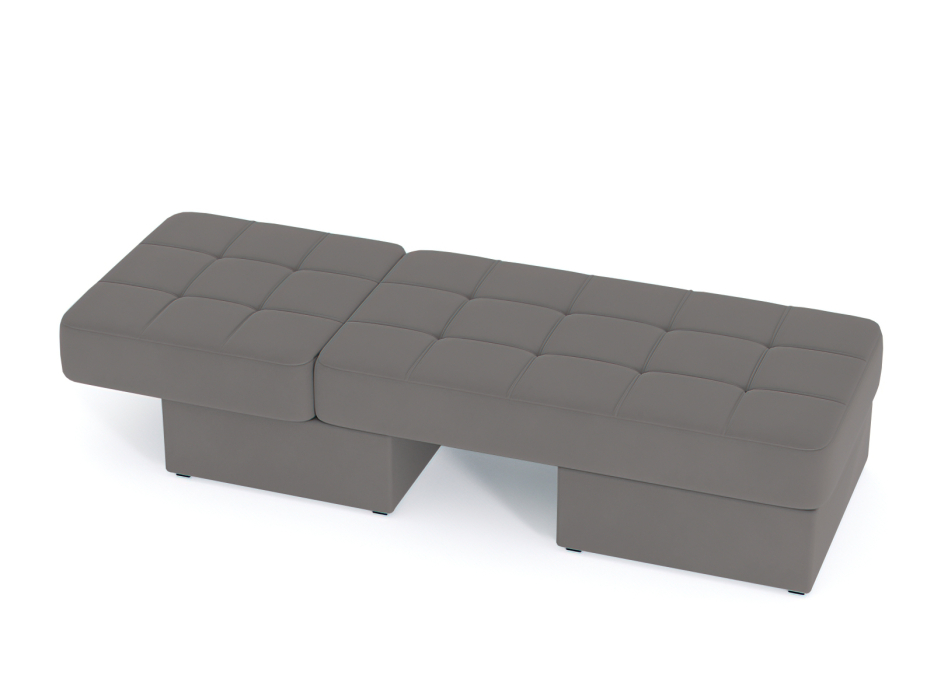 Диваны еврокнижки, Диван-кровать еврокнижка трасформер Оливер Уно, велюр